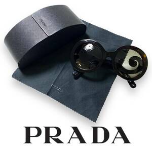 【F】新品 イタリア製 MINIMAL BAROQUE プラダ サングラス べっ甲 PRADA SPR 08T-F UVカット メガネ アイウェア ラグジュアリー◆R625