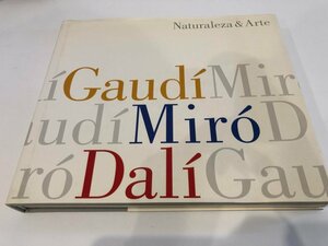 ▼　【洋書画集 Naturaleza & Arte Gaudi Miro Dali ガウデイ・ミロ・ダリ】165-02312