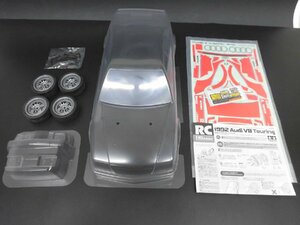 [ZEROnet]Σ未組み立て　電動RC　ツーリングカー　1/10ボディ　タミヤ　TT-02用　アウディV8ツーリング　ボディのみ　現状品ΣK68-24