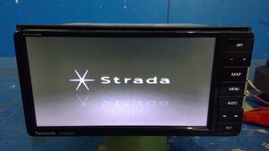 (S)　Panasonic パナソニック Strada ストラーダ CN-RE07WD メモリーナビ 2022年地図データ 動作確認済 CD Bluetooth 地デジ FM AM