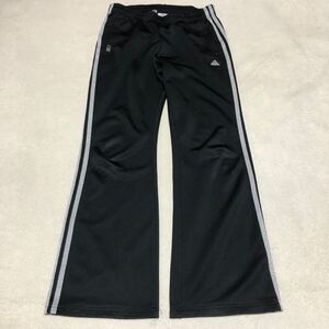 adidas アディダス トラックパンツ ジャージ ボトムス ジャージパンツ ジャージ下 パンツ 黒 ブラック