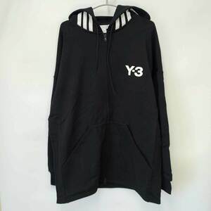 【中古・未使用品】アディダス Y-3 ワイスリー ジップ フーディー M CH1 FULL-ZIP HOODIE L HG6072 メンズ ADIDAS