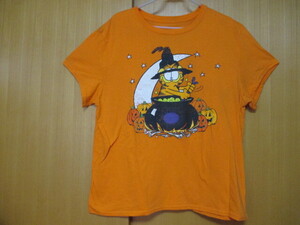 ★Garfield ガーフィールド　Ｔシャツ　ハロウィン/レディース　XL