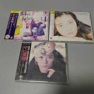 中山美穂 MIHO NAKAYAMA-COLLECTION I II MIHO’S SELECT CD 帯付き３枚セット