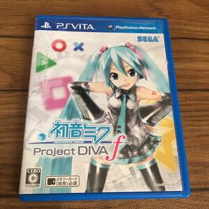 PSVITA☆初音ミク プロジェクトDIVA★送料180円★説明書付