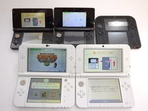 ジャンク品 任天堂 Nintendo 2DS/3DS/3DSLL FTR-001 CTR-001 SPR-001 RED-001 5台 まとめ売り ポータブルゲーム機