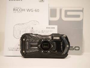 ★難有品★RICOH WG-60 ブラック#1593