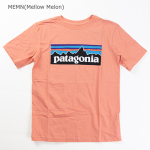 ☆Patagonia パタゴニア KIDS P-6ロゴ オーガニックコットン Tシャツ S (7-8) 120-130cm 子供用