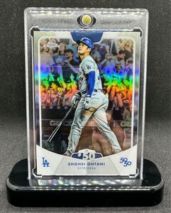 ★超希少★ 2024 Topps 50/50 大谷翔平 shohei ohtani HR #50 Chrome クロム Reflector リフレクター パラレル 50号 本塁打 ホームラン