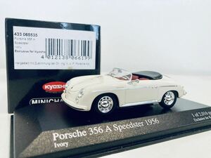 【送料無料】1/43 Minichamps 京商 Exclusive Porsche ポルシェ 356A Speedster スピードスター Ivory