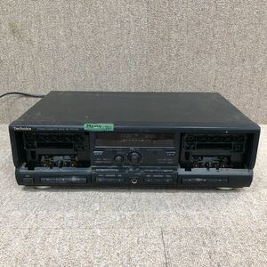 MYM5-711 激安 Technics STEREO CASSETTE DECK RS-TR4750 カセットデッキ 通電OK 中古現状品 ※3回再出品で処分