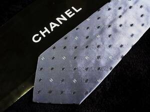 ◆E6825N◆在庫処分SALE◆シャネル【CHANEL】 総ＣＣロゴ柄 ネクタイ★