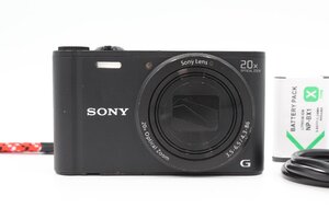 ＜＜新品ストラップ付き！！＞＞【並品】SONY ソニー デジタルカメラ Cyber-shot WX350 光学20倍 ブラック DSC-WX350-B #LE2024850