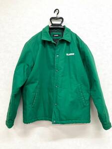 H1099*2　XLARGE　エクストララージ　グリーン系　緑　襟付き　中綿　Lサイズ　アウター　ジャケット　衣類　洋服