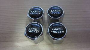 新品即決 バルブキャップ 4個セット LAND ROVER ランドローバー FREELANDER DISCOVERY 2 3 4 DEFENDER 90 110