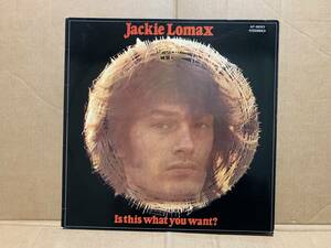 国内赤盤　 Jackie Lomax / Is This What You Want? AP-8693