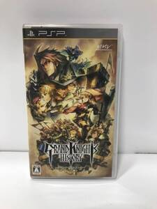 ■ c10-74「希少」 PSP グランナイツヒストリー GRAND KNIGHTS HISTORY プレイステーションポータブル 現状品　■