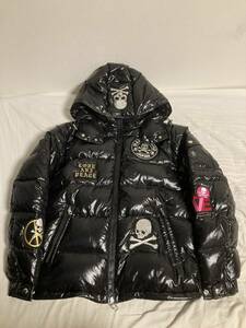 マスターマインド　モンクレール　コラボダウン　ジャケット　moncler　master mind japan mastermind ワッペン　マヤ　maya