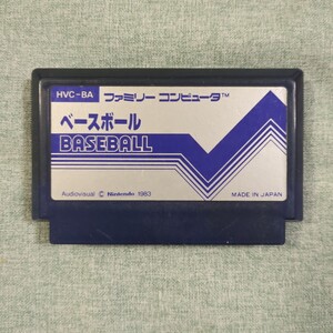 ベースボール ファミコン 用ソフト