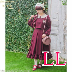 青木美沙子 しまむら サンリオ コラボ ワンピース マイメロディ LL 大きいサイズ ロリィタ クラロリ ロリータ