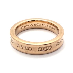 ティファニー Tiffany&Co. ナロー リング 指輪 ルベドメタル 約6.5号 2012 1837