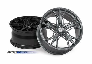 【鍛造】FACE WHEELS　FW1022　FORGED 1PCホイール21インチ8.5/9.0/9.5J