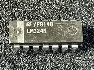 National Semiconductor LM324N P8148！LOW POWER QUAD OPERATIONAL AMPLIFIERS IC 14-DIP！！