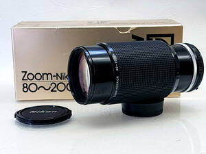 ★ R60528　NIKON ニコン　ZOOM-NIKKOR　80-200mm　F4　元箱付き ★