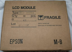 EPSON製 LCD MODULE ECM-A0354 30pcs.