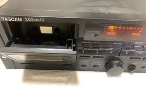 【完動品】TASCAM 202MKⅢ 202MK3 タスカム カセットデッキ