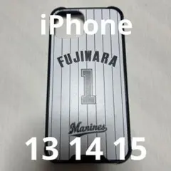 千葉ロッテマリーンズ 藤原恭大 iPhoneケース 13/14/15