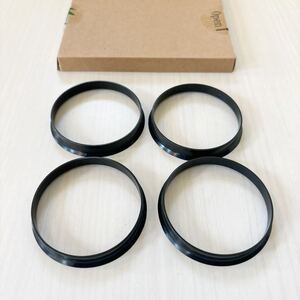 X AUTOHAUX ハブリング 64.1/66.6 ホイールハブリング ハブセントリックリング ハブ中心リング HUB CENTRIC RING 汎用 プラスチック/4個