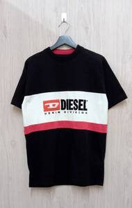 DIESEL/ディーゼル/半袖Tシャツ/t-streap-division/ブラック系/XSサイズ