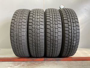 155/65R14(75Q)[商品番号5912] ダンロップWINTERMAXX WM02 2018年製3本2019年製1本 4本セット