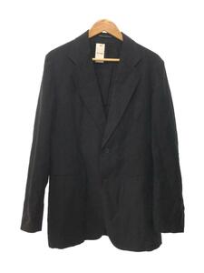 yohji yamamoto POUR HOMME◆テーラードジャケット/3/ブラック/HD-J03-002/TWILL 2BUTTON SINGLE JACKET