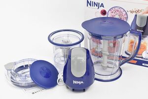 (1056L 0218M1) 1円～ ショップジャパン NINJA ニンジャ キッチンプレップ ミキサー フードプロセッサー 【動作確認済】