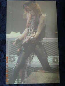 X JAPAN ブロマイド 33 / TAIJI