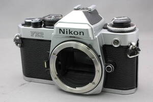 ■ジャンク品　１円～■　ニコン（Nikon）　FE2 Body シルバー　■部品取り等にどうぞ■