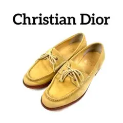 【至高の逸品】 Christian Dior モカシン　革靴 ドレスシューズ