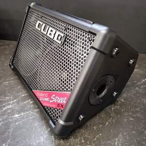 伊勢崎店【中古品】gi1-60 Roland ローランド CUBE Street EX ギターアンプ ステレオアンプ ケース付き ※動作確認済