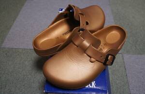 送600円 美品 完売 ビルケンシュトック BIRKENSTOCK ボストン EVA カッパゴールド ブラウン 