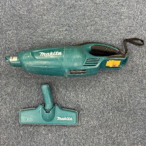 H1 【1円〜スタート！】makita マキタ 18V対応 充電式クリーナ カプセル式 ワンタッチスイッチ 青 本体 CL181FD コードレスクリーナー