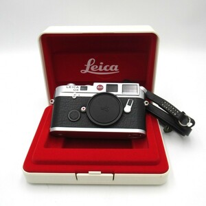 1円〜 Leica ライカ M6 レンジファインダーカメラ ケース付 シャッターのみ確認済 現状品 y139-2732492【Y商品】