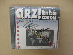 アマチュア無線用フリーウエア集　QRZ!Ham Radio CD-ROM　未開封品です。