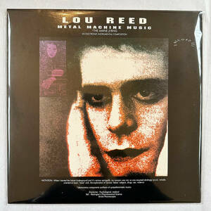 ■1991年 US盤 Reissue LOU REED - Metal Machine Music (The Amine β Ring) 2枚組 12”LP PIP DL 023 Great Expectations