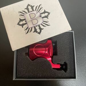 中古　vishop tattoomachine ビショップ　V6 タトゥーマシーン　ロータリー　2016製造　tattoo タトゥー　刺青　赤