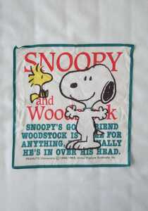 スヌーピー snoopy ハンカチ 昭和 レトロ peanuts ピーナッツ 1958 1965