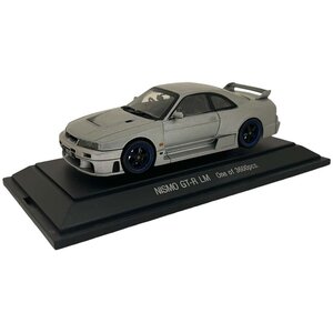 南店24-3053 【極美品】 エブロ ニスモ GT-R LM One of 3600pcs シルバー 1/43スケール ミニカー コレクション ホビー品 NISMO SILVER