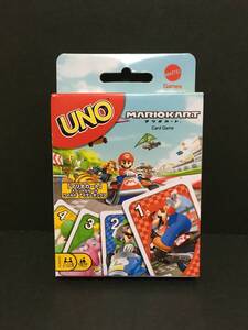 マテル　UNO/ウノ☆彡　マリオカート☆　カードゲーム　ワイルドアイテムボックスカード付　CARD GAME　新品未開封品　任天堂