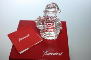 【Baccarat】バカラ　サンタクロース（立像）　新品